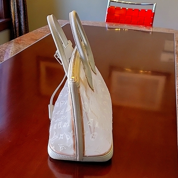 Louis Vuitton Ltd. Ed. Locket Transparence Satchel - Picture 4 of 15